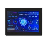 Karlak Écran IPS de 3,5 pouces, moniteur IPS de 3,5 pouces moniteur d'ordinateur moniteur CPU GPU surveillance sub-Sn boîtier ABS support bricolage édition thème mise à niveau logiciel gratuit