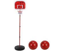 Karlak Ensemble de Support de Basket-Ball Réglable pour Enfants, pour Entraînement Intérieur/extérieur, Construction en Fer Robuste, Hauteur 170 Cm, à Partir 6 Ans