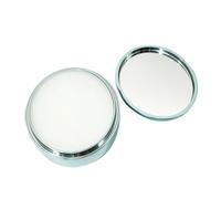 Karlak Épilateur Manuel en Verre, 5 Pièces, Gomme Exfoliante Douce Portable et Réutilisable pour Voyage et Maison, Verre ABS 3.58x2.64x1.38in (Bleu vif)