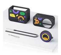 Karlak Étui de Protection en Silicone pour Appareil Photo Ensemble de Protection Intégrale du Corps avec Lanière et Capuchon D'Objectif pour Nano, Matériau en Silicone Souple, 7,3 X 6,4 X 3, Cm, 1