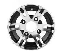 Karlak Jante de roue de 10 pouces pour VTT, universelle, très durable, en alliage d'aluminium, convient aux VTT, karts, véhicules tout-terrain, grande adaptation et facile (roue avant)