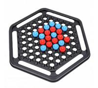 Karlak Jeu de Quatre en Une Rangée, Ensemble de Compétences Logique éducative pour Soirée Jeu en Famille, Plastique Durable 22.5x20cm
