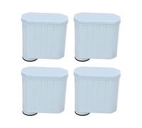 Karlak Lot de 4 Filtres à Eau de Rechange pour Machine à café, Nettoyant et Adoucissant avec Charbon Actif, Résine échangeuse D'ions pour Aquaclean CA6903 10, Garde les Tuyaux de la