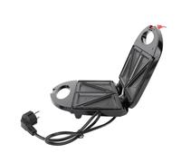 Karlak Machine à Fromage grillé, Machine de Cuisson Rapide pour Petits Déjeuners Rapides, Antiadhésive, Facile à Nettoyer, 4 Sandwichs la Fois (Prise UE 220V)