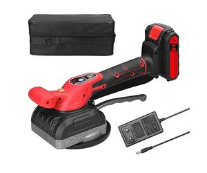 Karlak Machine de pose de carrelage de 21 V haute capacité de charge pour carrelage mural Outil vibrant de pose Outils de décoration de la maison avec ventouse