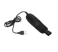 Karlak Mini Aspirateur de Bureau pour Cheveux et Miettes (Black) | Conception compacte, forte aspiration, alimenté par USB, adapté à diverses surfaces