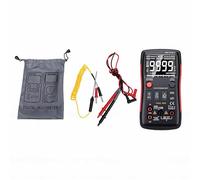 Karlak Multimètre Numérique Testeur de Tension Voltmètre Multitesteur 9999 Comptes True RMS Plage Automatique NCV AC DC Résistance au Courant Capacité Température avec Affichage à 3 (Version