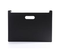 Karlak Organisateur de Fichiers Dossier Accordéon Porte Document Multicouche pour Bureau école Maison Plastique A4 1x (Noire)