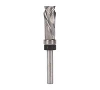 Karlak Outil de Coupe Efficace à Compression de Mèche Routeur Garniture Affleurante en Spirale pour le Travail du Bois, Tige 1/4 Po, Diamètre 1/2 Po, Longueur 1 à 1/4