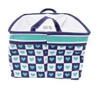 Karlak Panier de Rangement Rectangulaire, Organisateur Pliable Spacieux pour la Maison, le Bureau, Jouets et Vêtements, Tissu Oxford 45x34x24cm