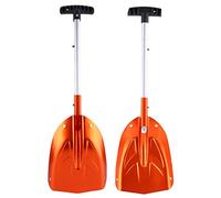 Karlak Pelle à Neige Amovible en Alliage D'aluminium, Compacte et Portable, Télescopique pour Les Activités de Plein Air en Hiver