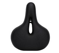 Karlak Selle de Vélo Siège en Cuir PU Imperméable Confortable avec Conception Creuse pour Cyclisme Longue Distance 1 unité