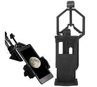 Karlak Support de Pince Universel pour Téléphone Portable pour Télescope Astronomique, adapté et, Alliage D'aluminium Léger, Réglage à 360°