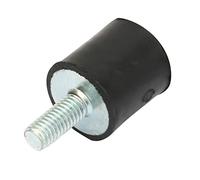 Karlak Supports en Caoutchouc M5 Silentblock, 4 Pièces - Éléments D'amortissement des Vibrations pour Compresseurs D'air, Moteurs, Moteurs à, Pompes à Eau, avec un Bon Tampon pour les (VD15*15