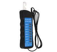 Karlak Testeur de Clôture électrique 7000V ABS Durable | Plage de mesure de tension 600-7000V, huit néons pour indiquer, pour enclos d\'élevage