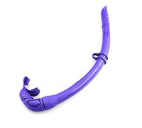 Karlak Tuba professionnel pliable en silicone avec étui de rangement compact pour homme et femme, tuba enroulable pour la plongée avec tuba