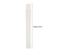 Karlak Tube Court de Traite en Caoutchouc, Pièces de Connecteur de Tasse de Traite de Ferme, Connecteur Noir Robuste de qualité Alimentaire pour Accessoires (Tubes de Lait Courts Blancs (4 dans Un