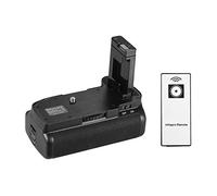 Karlak Vecal Poignée d'alimentation pour appareil photo Nikon D5100 D5200 DSLR EN-EL 14 alimenté par batterie avec télécommande infrarouge