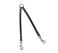 Karlie 02654 Rondo Couples pour Deux Chiens, 12 mm x 30 cm, Noir