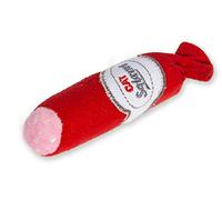 Karlie 521590 Salami Jouet en Textile pour Chat Rouge 11,5 cm