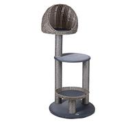 Karlie Outdoor Arbre à Chat Rixy, Arbre à Chat, Gris, 56x56x129,5 cm