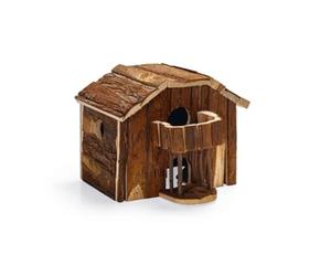 Karlie 84236 Cabane en Bois pour rongeurs Yukon Wonderland 30 x 28 x 24 cm