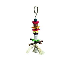 Karlie 88562 Jouet en Bois et Pierre Ponce pour Oiseaux Bird's World 32 cm