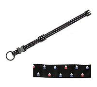 Karlie Art Sportiv Plus Collier réglable avec Motif imprimé Mix and Match L 40-55 cm l 20 mm Triangle