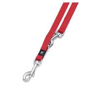 Karlie Art Sportiv Plus Laisse de présentation - Laisses pour chiens - Nylon - Rouge - 200x2,5 cm