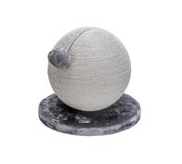 Karlie Boule à gratter pour Chat - Bolly - 30,5 x 30,5 x 28 cm - Gris