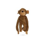 Karlie BZ Plush Monkey Vik Dog Toy Brown, 40 x 20 x 13 cm