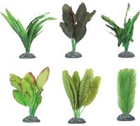 Karlie Décoration pour Aquarium Plante Assortiment Congo (Lot de 6) Soie +/-12 cm # 406387