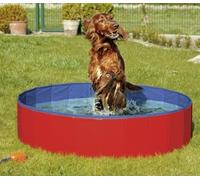 Doggy Pool Bleu/Rouge 120Cm - Mon Animalerie Rouge