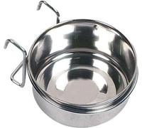 Karlie Ecuelle en inox à suspendre - Ecuelle pour rongeurs - S - inox - argent - 300 ml - diam. 10 cm
