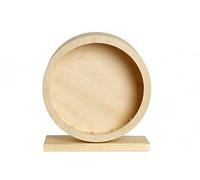 Roue d'exercice Bogie en bois 29 cm pour rongeur
