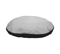 Karlie Flamingo Coussin Oval, Doc Bed 100 X 75 X 12 cm Noir/Gris
