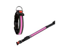 Karlie Flamingo oLED Collier avec chargeur USB - Rose 44 - 48 cm