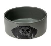 Karlie Gamelle pour Chien Gris Céramique 18,5cm,Lave-Vaisselle,1500ml