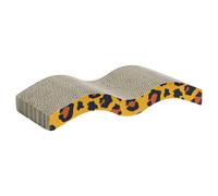 Karlie Grattoir Léopard Pour Chats 40x19cm En Carton Avec Catnip