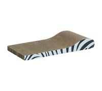 Karlie Grattoir Zebra Pour Chats 43,5x21,5x6cm En Carton Avec Catnip