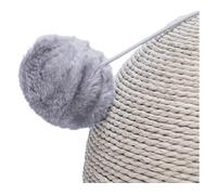 Karlie Griffoir balle Bolly - Arbre à chat - Gris - 30,5x30,5x28 cm