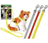 Flamingo Harnais + Laisse pour Chat Argent