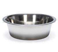 Karlie Ecuelle en acier inoxydable pour chiens Inox, Taille:2500 ml