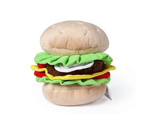 Karlie Jouet pour Chien en Peluche Burger L : 14 cm l : 12,5 cm H : 11 cm