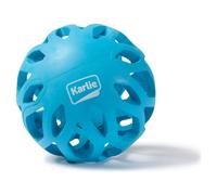 Karlie Koko Gummispielball Bleu 11 CM - Jouet pour Chien Médium Interactif