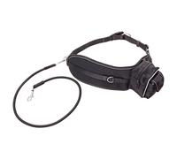 Karlie Laisse De Jogging Noire 65-120 Cm Pour Chien Sportif L/XL, Réfléchissante