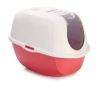 Karlie Litière Smart Cat, pour Chat, L : 52 cm, l : 39 cm, H : 41 cm, Corail