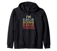 Karlie Name Karlie Personalized Name First Given Sweat à Capuche