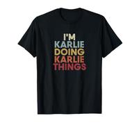 Karlie Name Karlie Personalized Name First Given T-Shirt