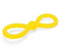 Karlie Nœud TPR Jouet pour Chien Jaune 28 x 9 x 4 cm
